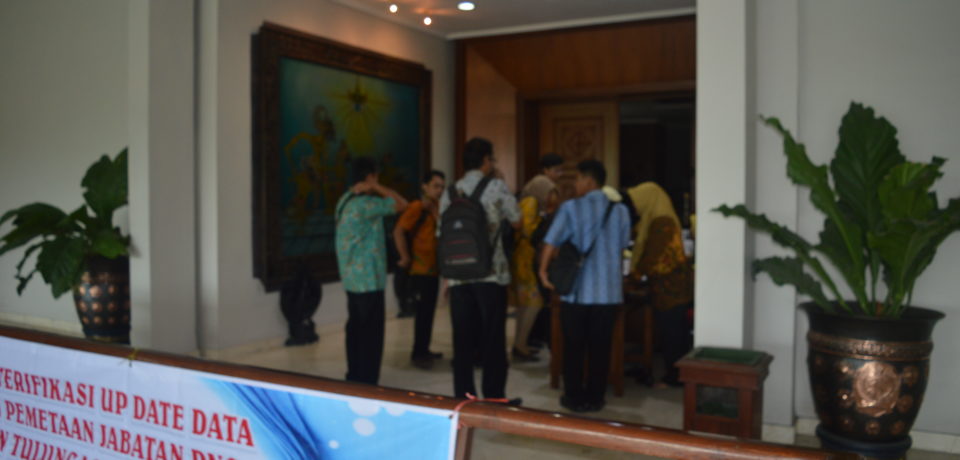 Gambar Kegiatan Pembinaan Data Kepegawaian BKD Tulungagung 2018