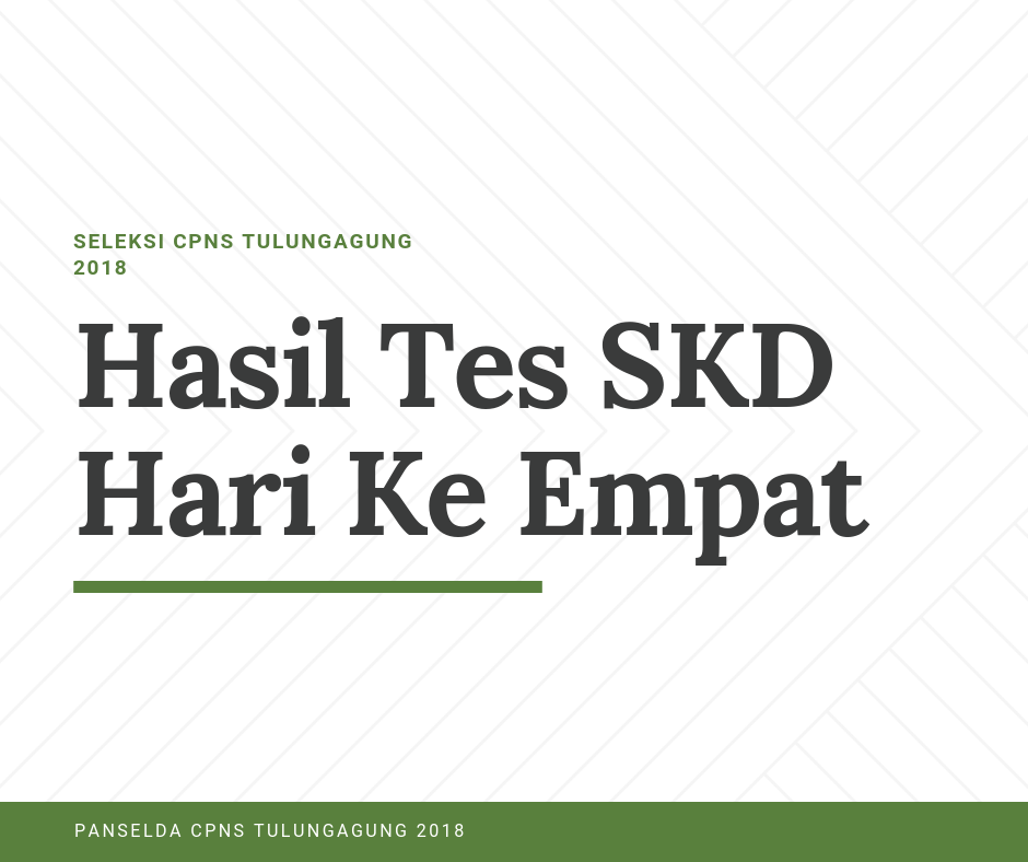 Ilustrasi tes skd hari keempat