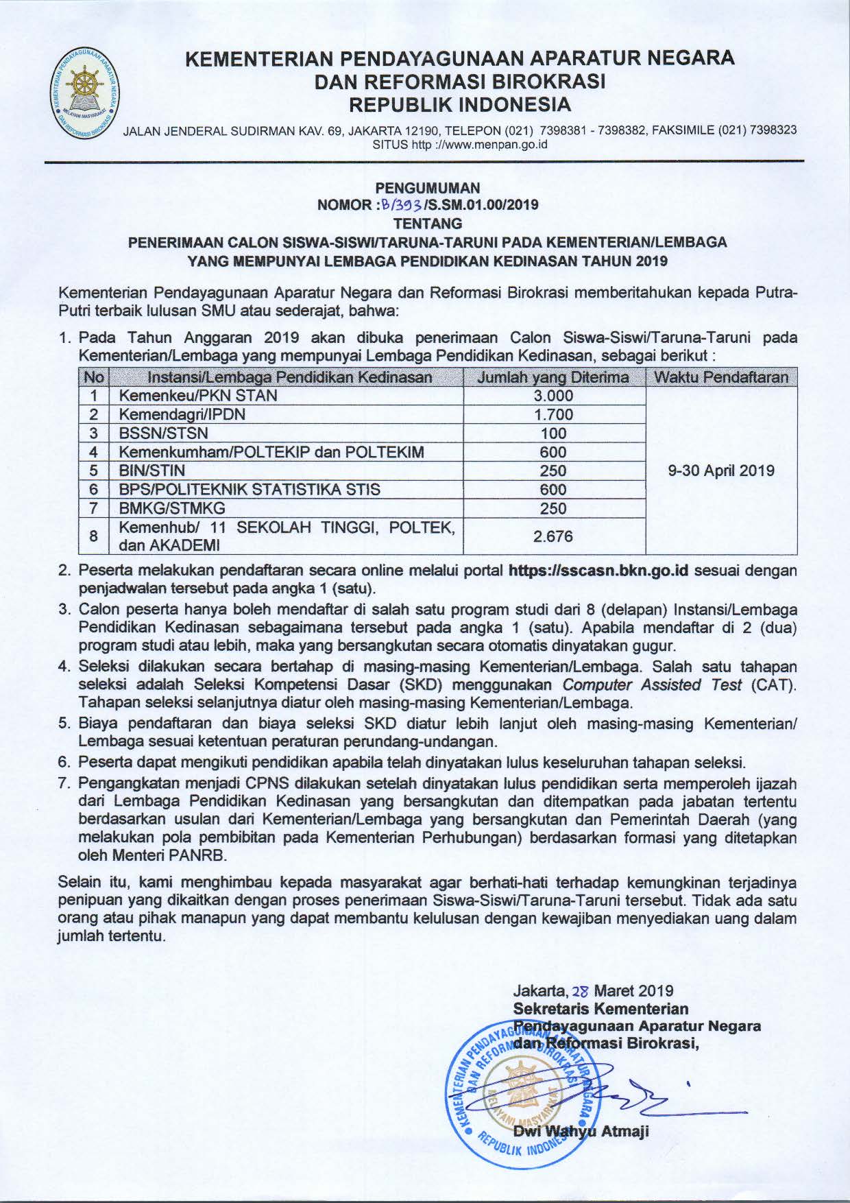 Sekolah Kedinasan