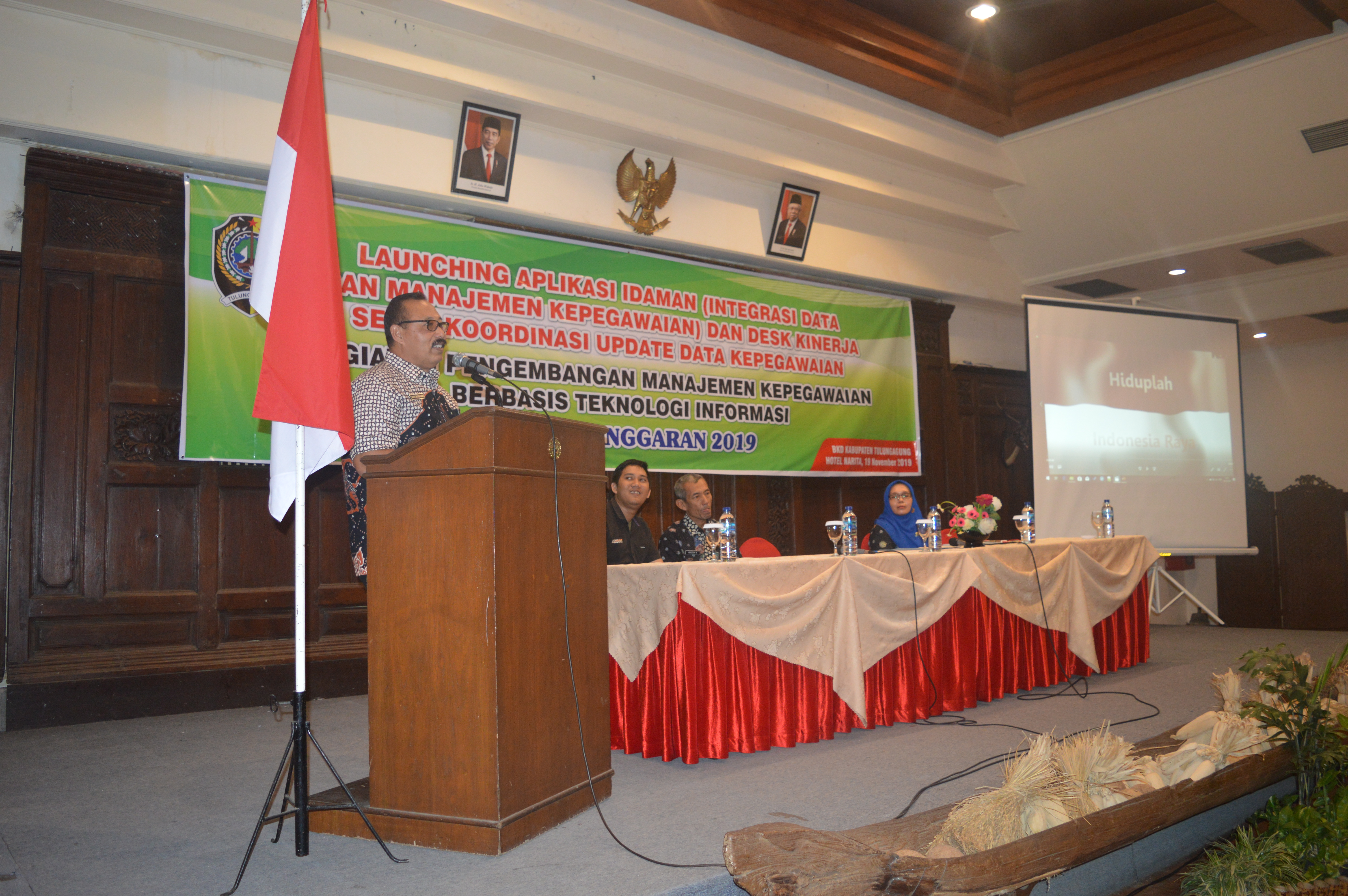 Launching Aplikasi IDAMAN