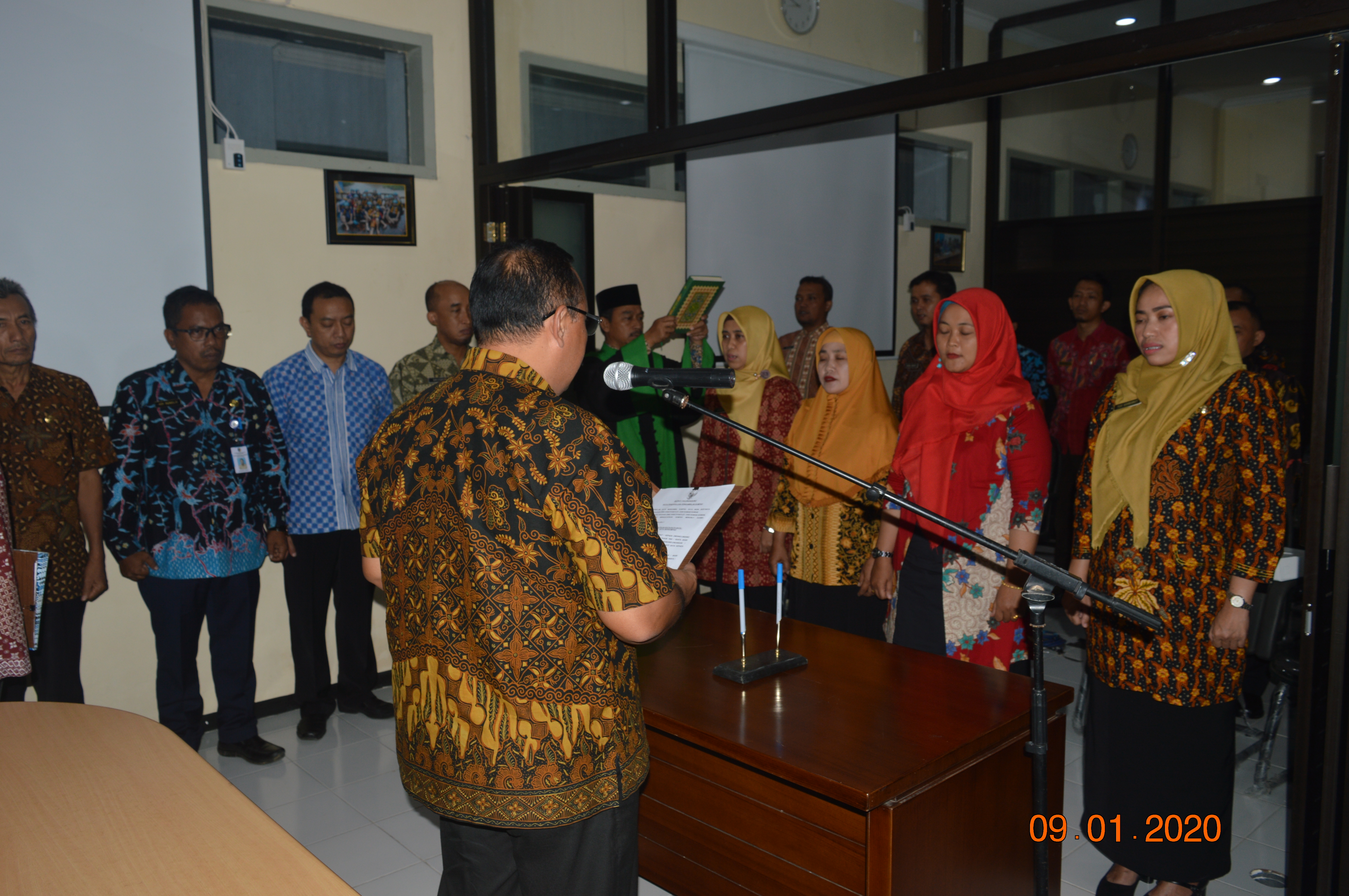 Pelantikan JFT di Lingk. Pemkab. Tulungagung