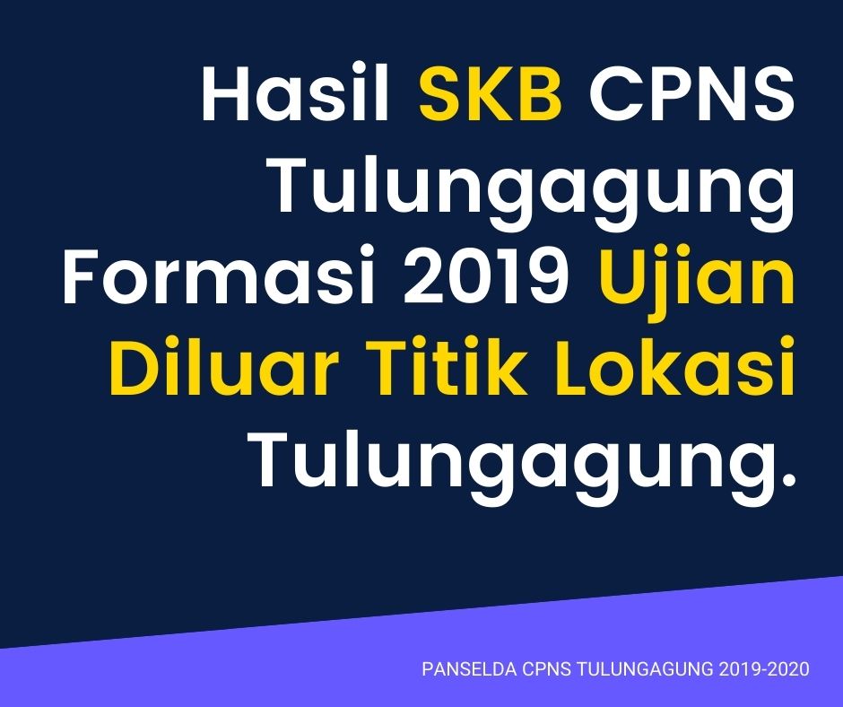 Gambar Pengumuman SKB CPNS Tambahan