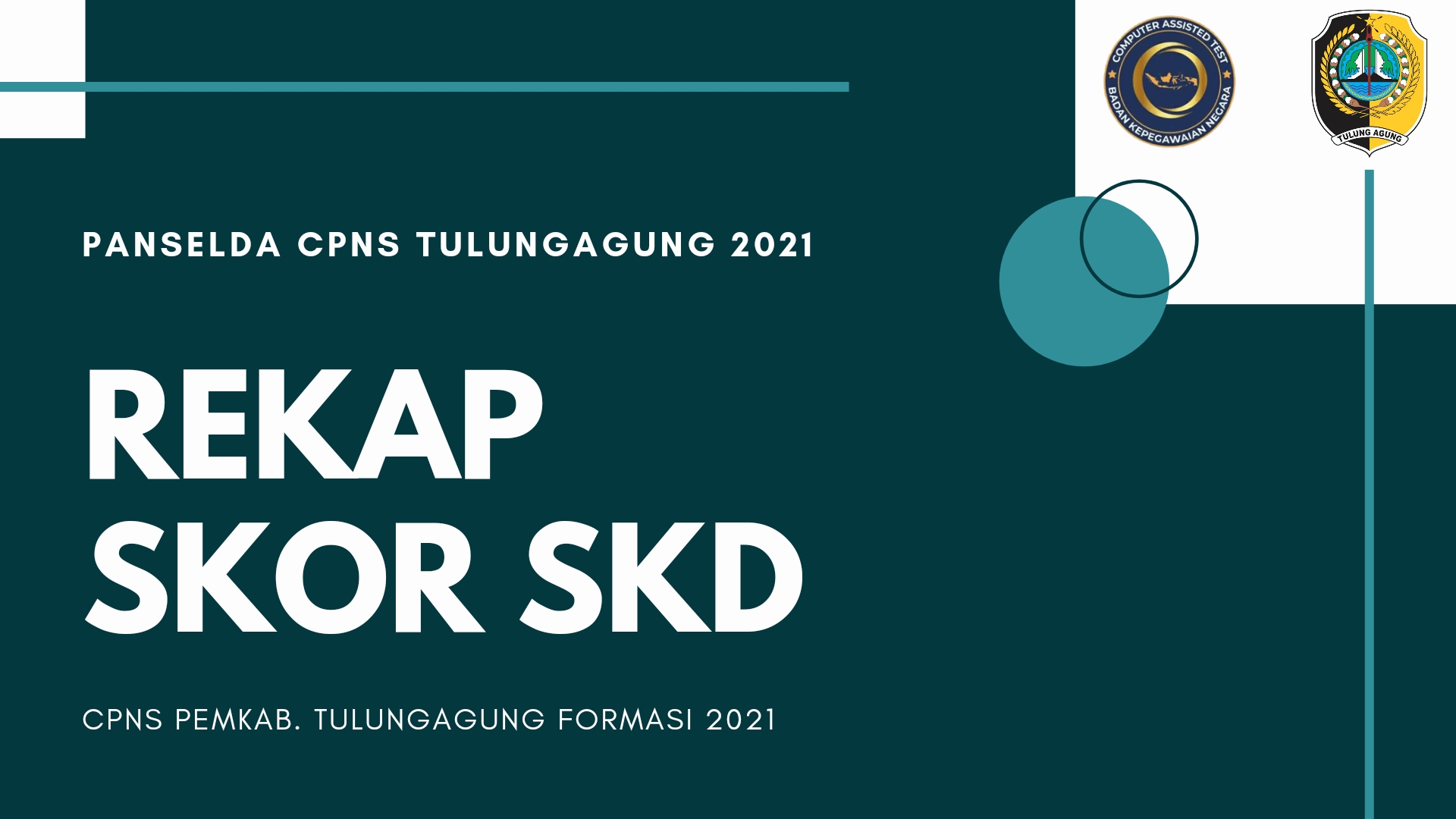 Gambar rekap skd CPNS 2021