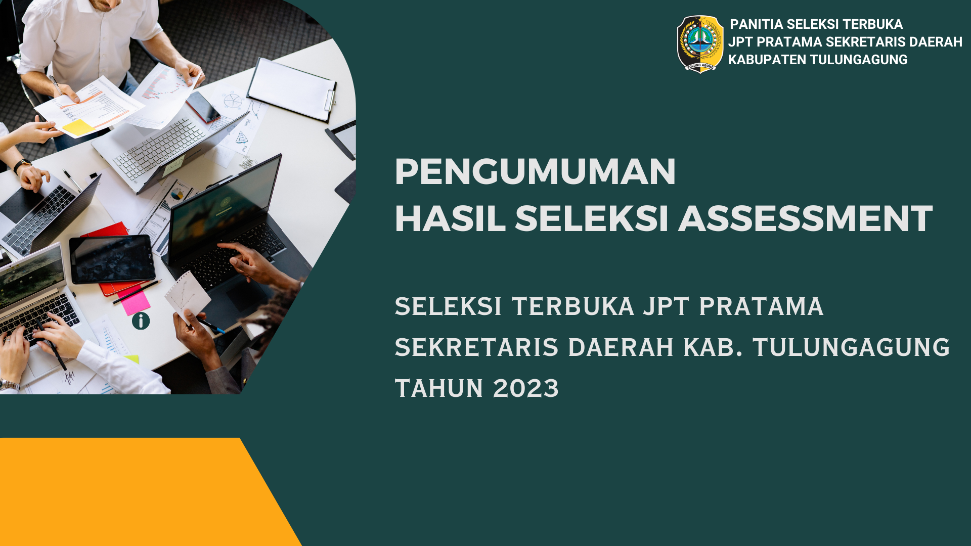 pengumuman selter assessment sekda 2023