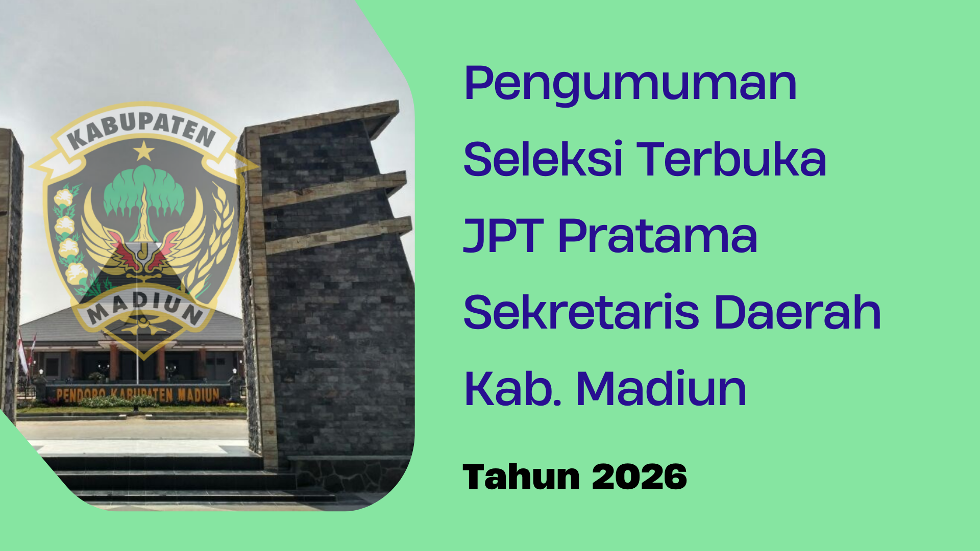 selter kab madiun 2026
