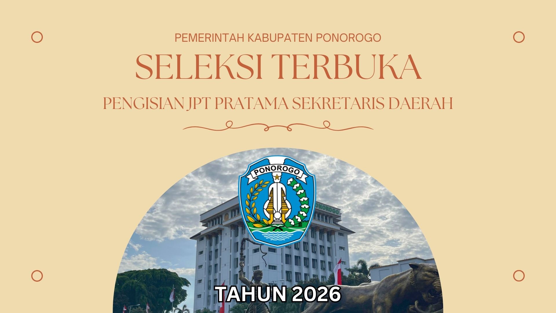 SELTER SEKDA PONOROGO 2026
