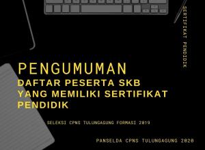 gambar berita serdik cpns tulungagung formasi 2019