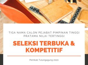 Gambar Pengumuman TIga Nama Seleksi Terbuka JPT