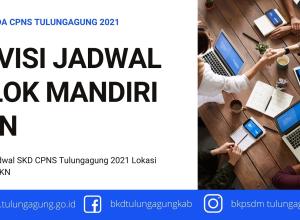 Gambar Pengumuman Revisi SKD Tilok Mandiri 2021