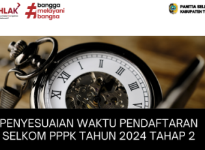 penyesuaian ulang jadwal selkom pppk 2024 th 2