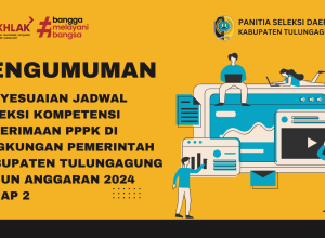 Penyesuaian Jadwal Seleksi Kompetensi Penerimaan PPPK Di Lingkungan Pemerintah Kabupaten Tulungagung Tahun Anggaran 2024 Tahap 2