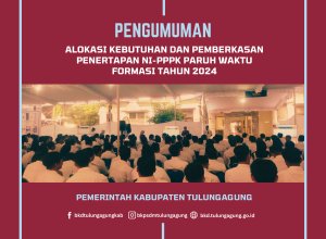 gambar pengumuman paruh waktu 2024