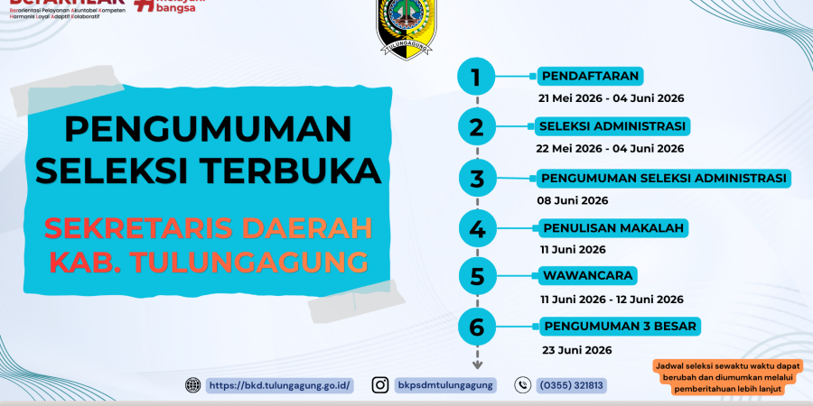 selter sekda Mei 2026