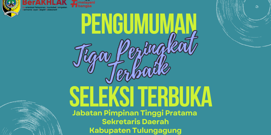 Pengumuman Shelter Sekda Pemkab Tulungagung 2026