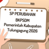 SP Perubahan BKPSDM 2026